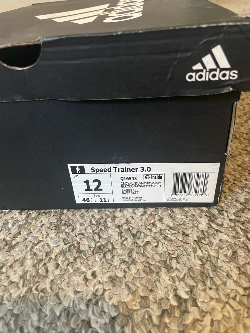 adidas Men's Speed Trainer 3.0 Sneakers - Picture 7 of 8